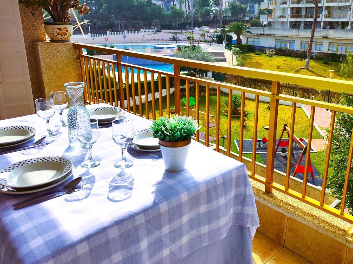 Luminoso Apartamento En Salou Con Terraza Y Parque Infantil Ideal Familias المظهر الخارجي الصورة